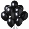 Balony Pastelowe Czarne 36cm 50szt [30 opakowań]